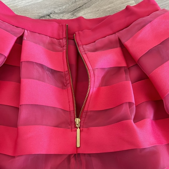 Asos closet London stipe mesh organza full midi skirt - Picture 7 of 10